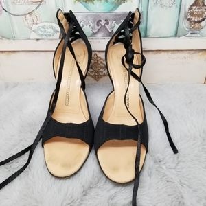 Giuseppe zanotti design lace up heels